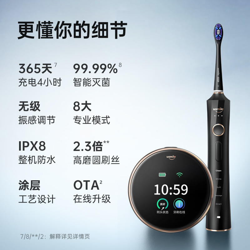 今年会·(jinnianhui)金字招牌智能声波电动牙刷